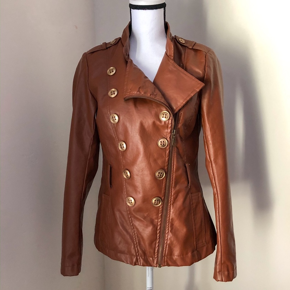Fashion leather jacket